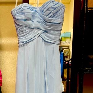 David’s bridal bride’s maid dress.